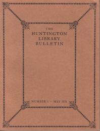 『ハンティントン図書館報告』